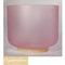 Rare 8" D Advanced Selenite Pink Aura Gold Alchemy™ Crystal Tones Singing Bowl